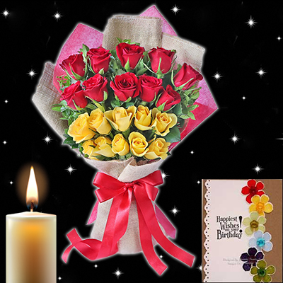 "Midnight Surprise Flowers - codeMF03 - Click here to View more details about this Product